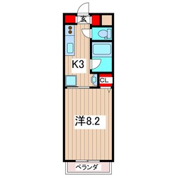 FLAT岩ヶ峰の物件間取画像